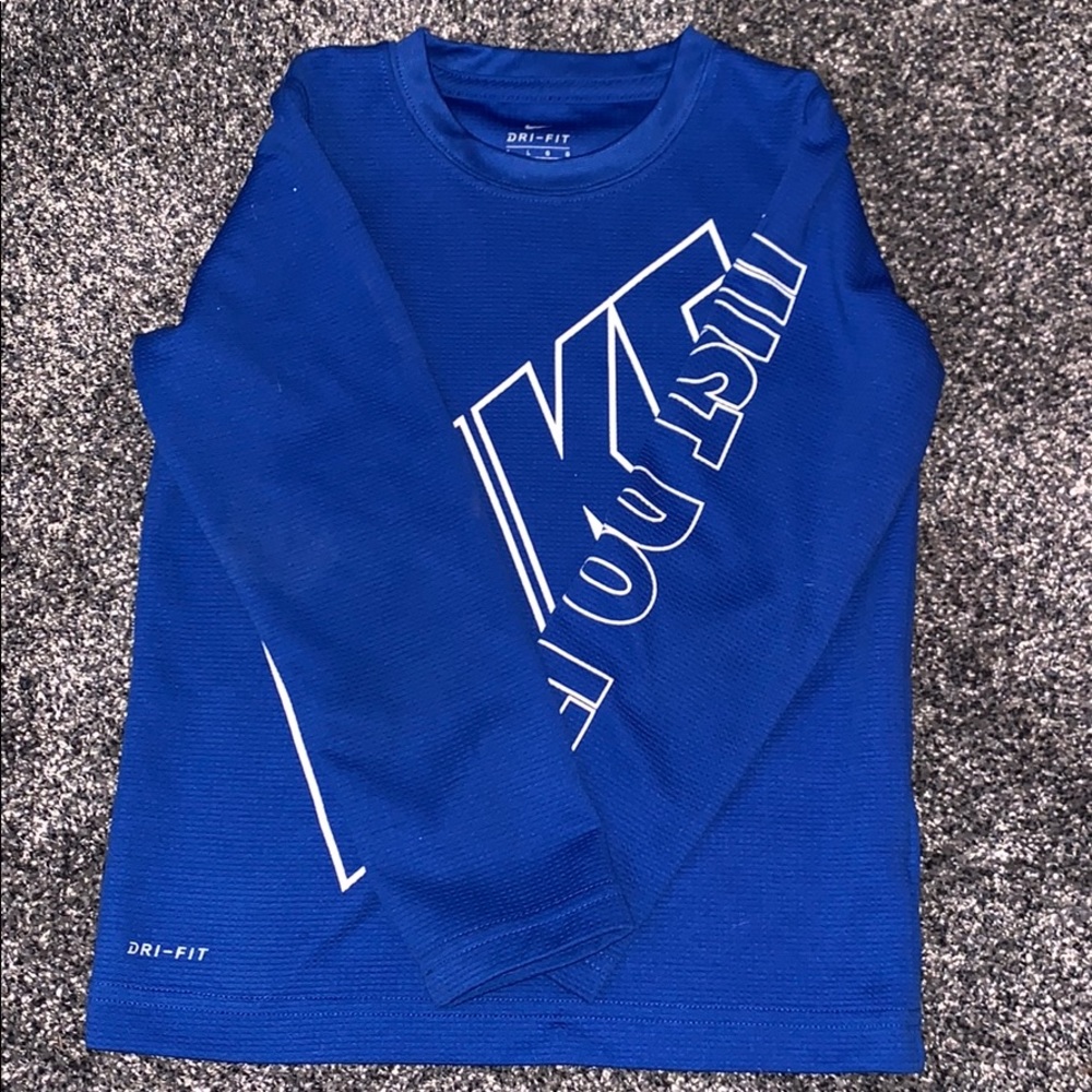 Nike Boys Dri-Fit Long Sleeve Thermal - Picture 2 of 4